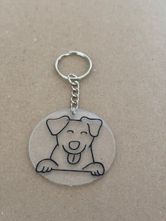 Acrylic Animal Keychain