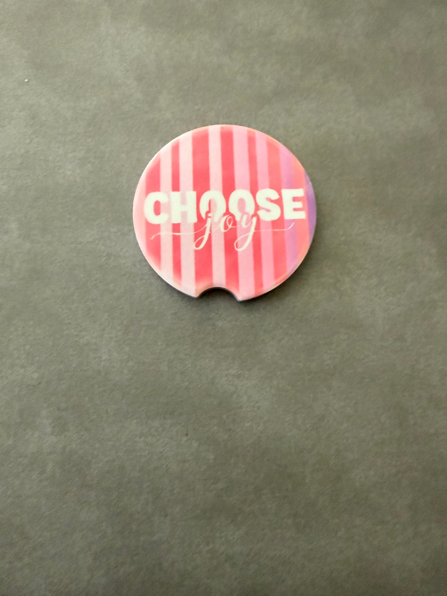 Car Coaster - "Choose Joy"