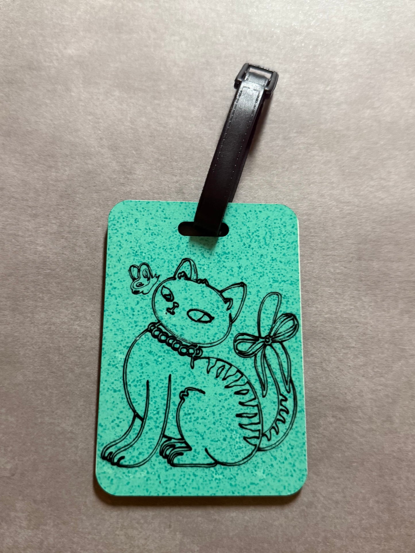 Luggage Tag - Kitten