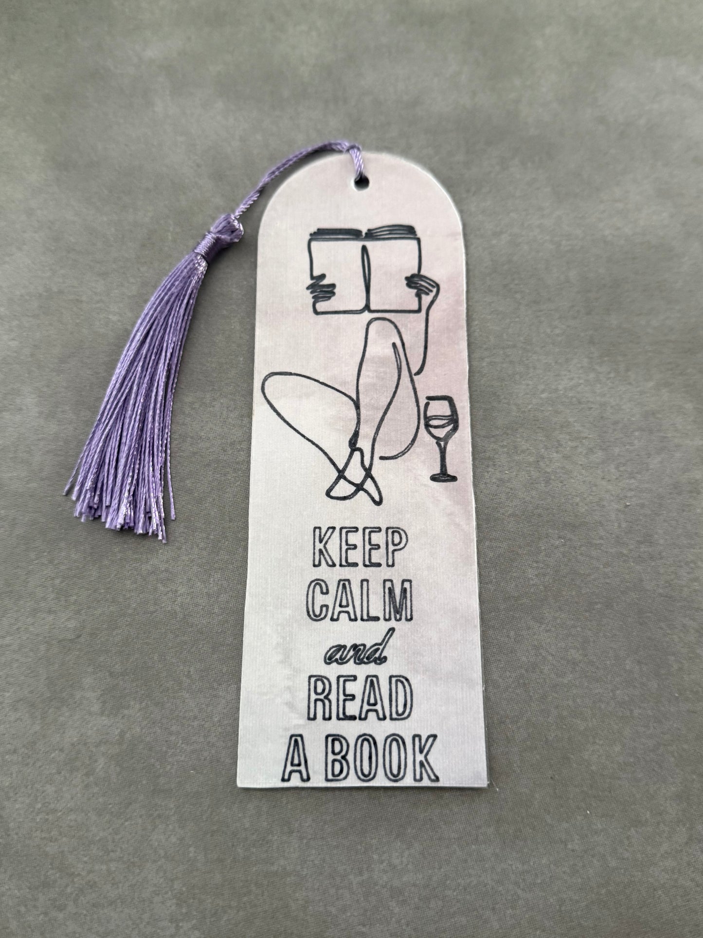 Bookmark - Keep Calm and Read a Book