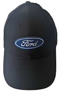 Black cap with Ford logo on a white background