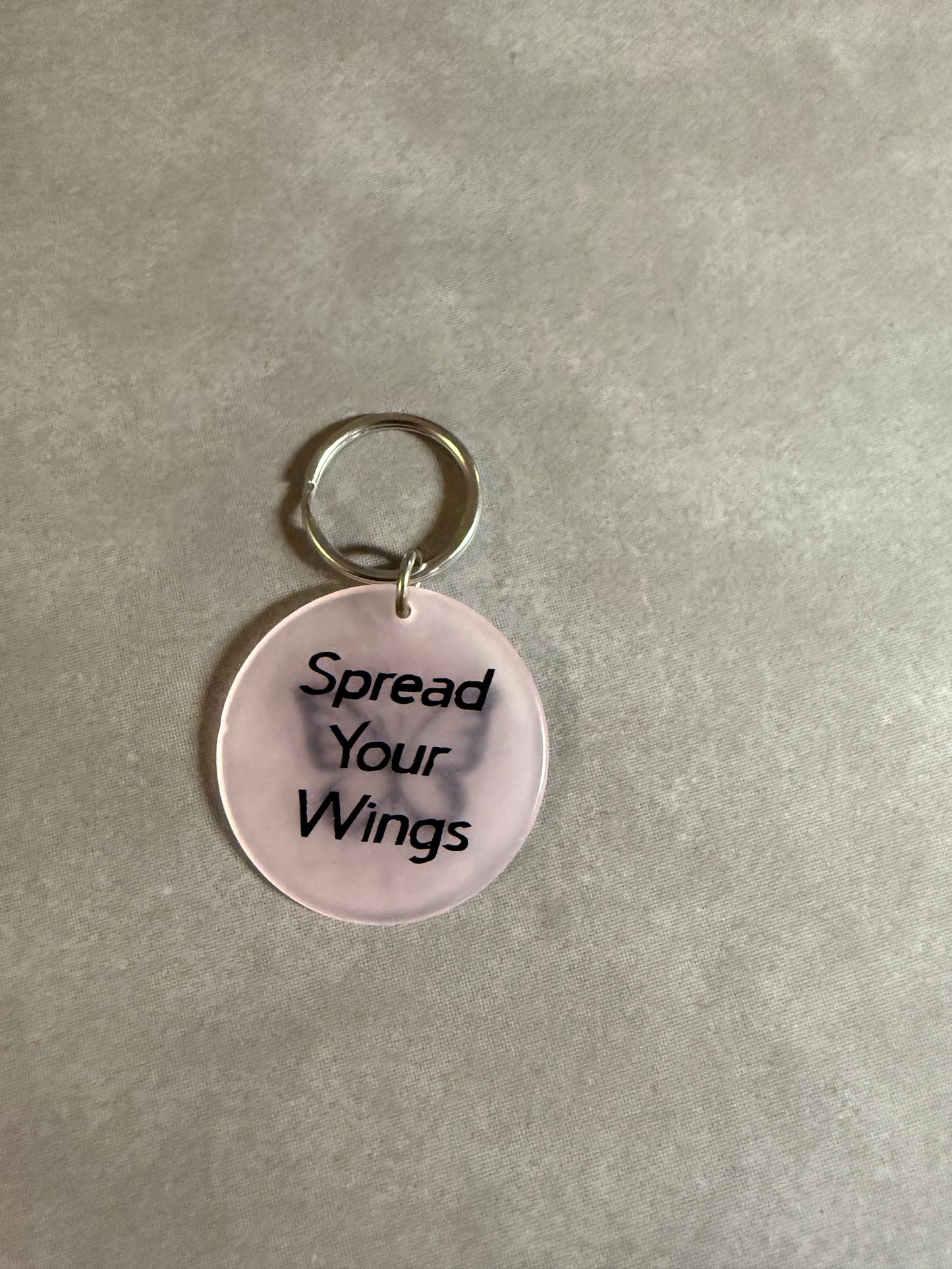 Butterfly Keychain - "Spread Your Wings"