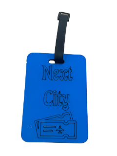 Blue Luggage Tag - Next City