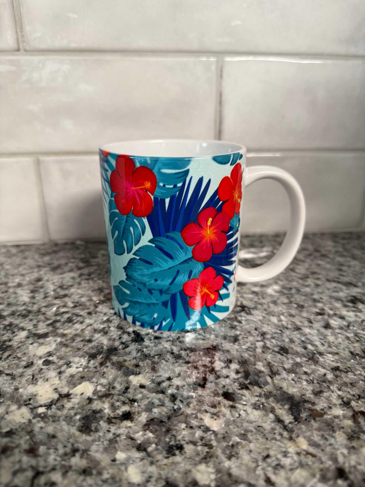 Coffee/Tea Mug - Tropical Flowers