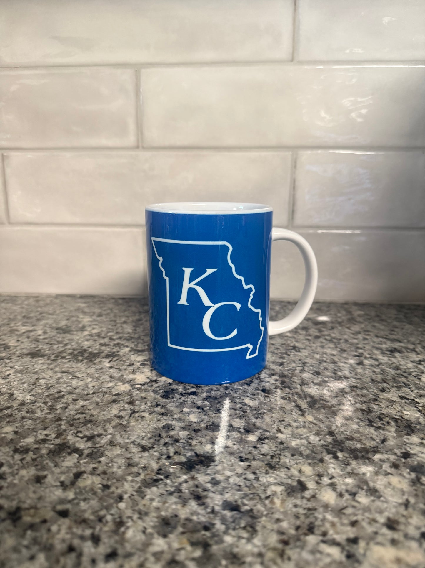 Coffee/Tea Mug - KC Missouri - Blue