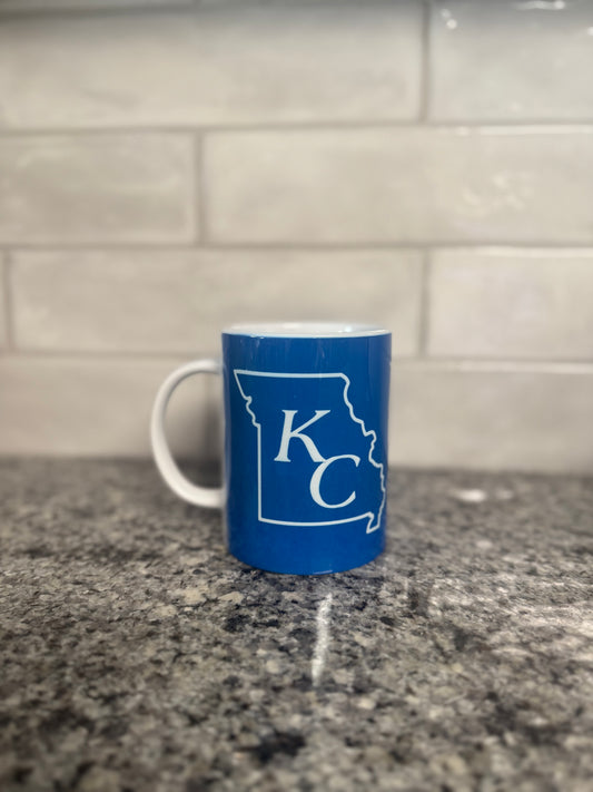 Coffee/Tea Mug - KC Missouri - Blue
