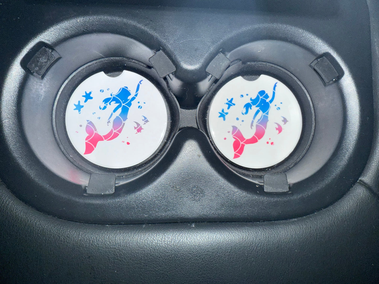 Car Coaster - Mermaid (Pink)