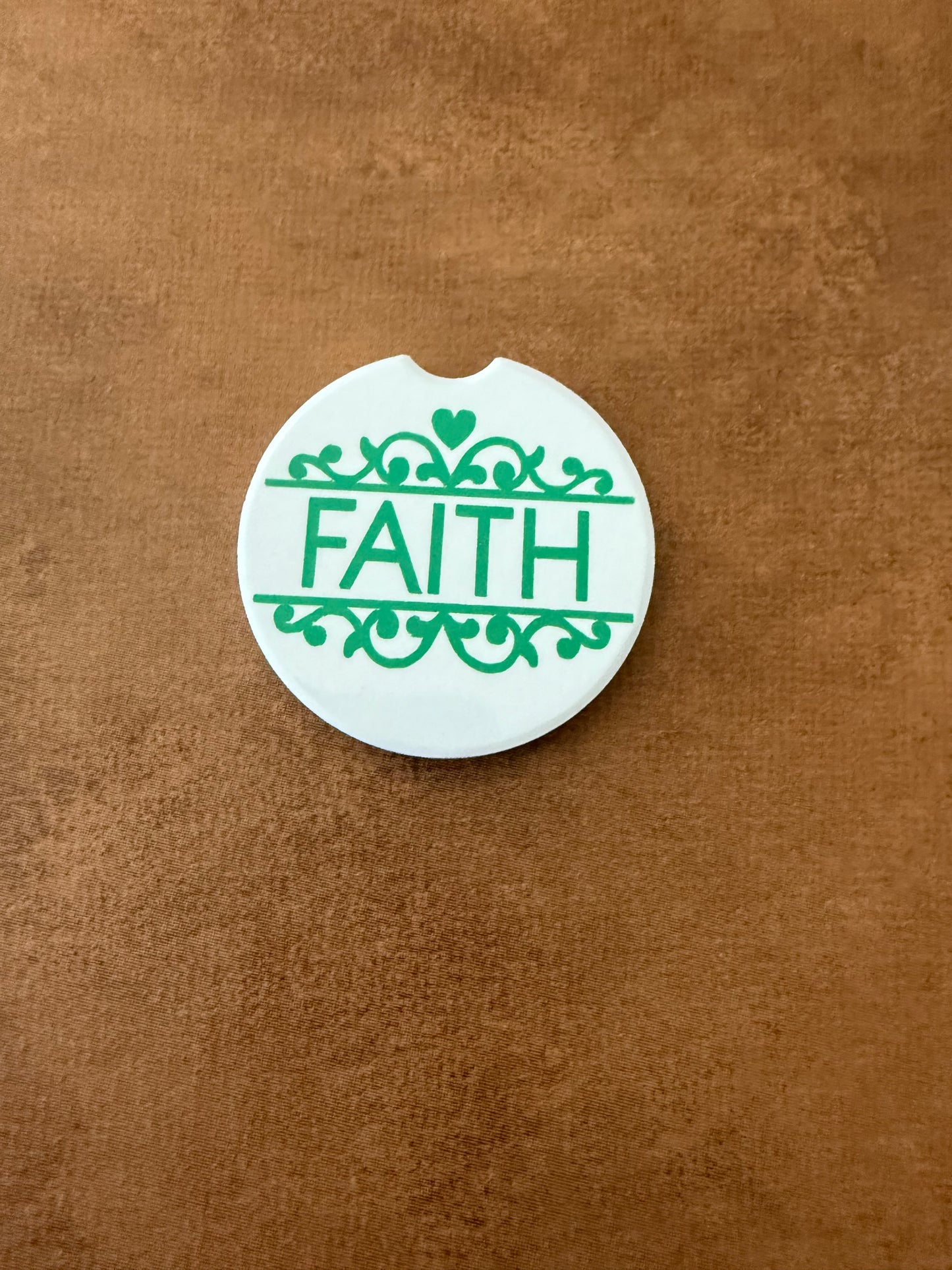 Car Coaster - Faith