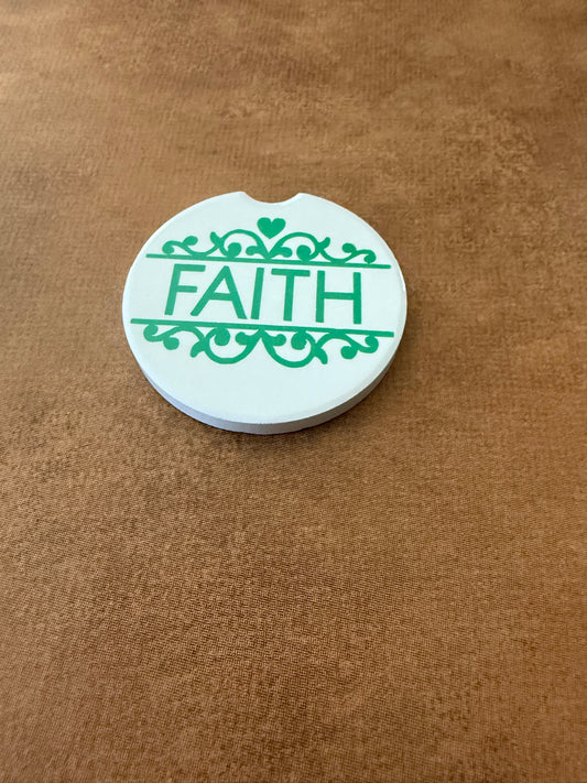 Car Coaster - Faith