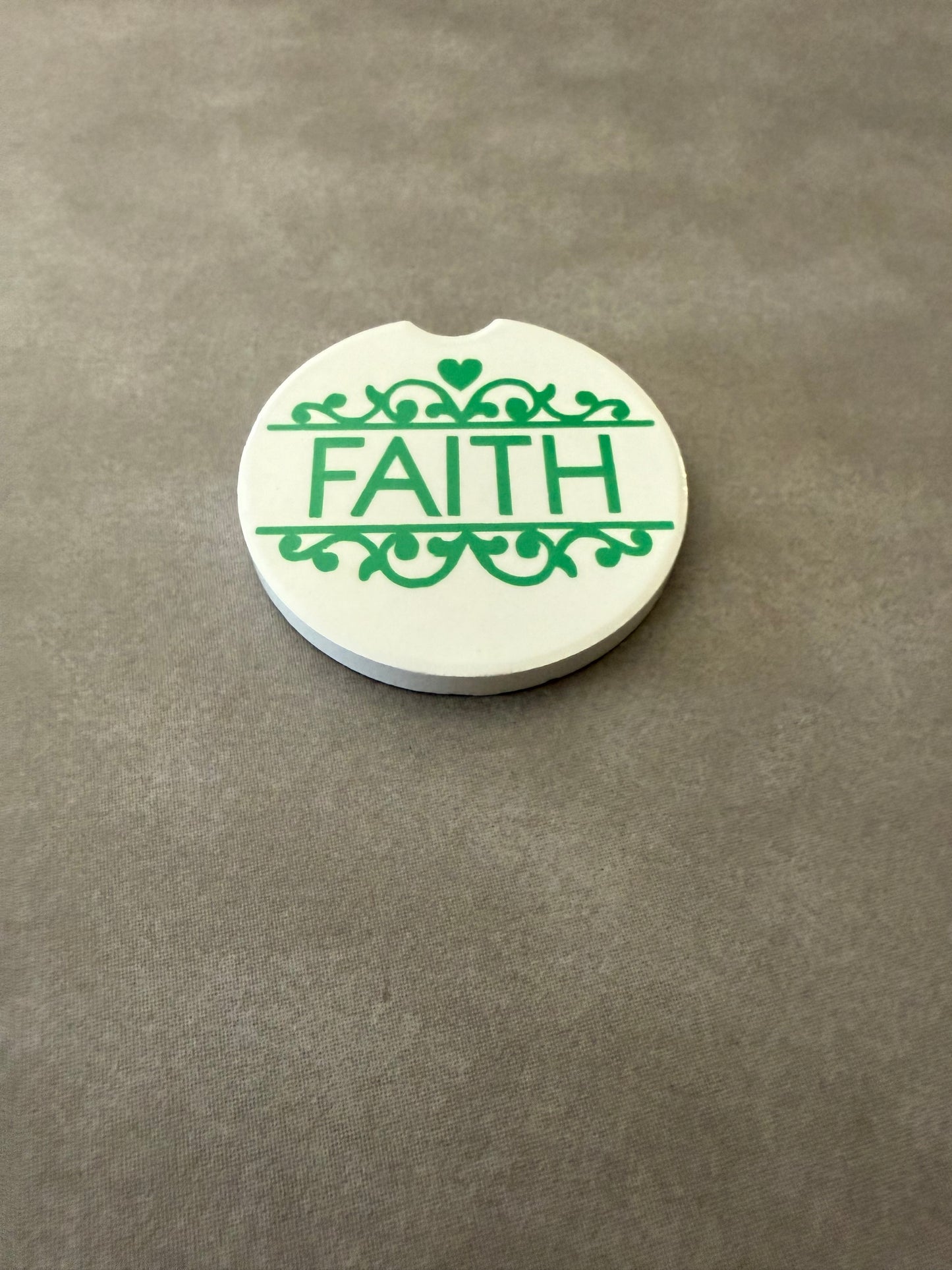 Car Coaster - Faith