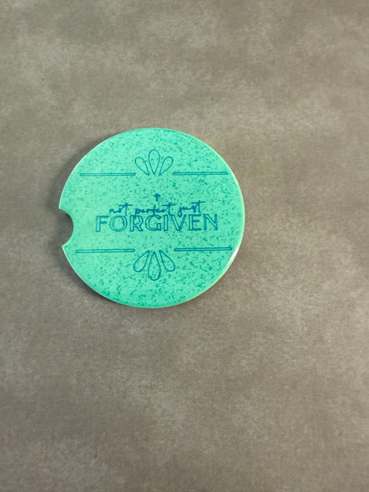Car Coaster - Not Perfect Just Forgiven
