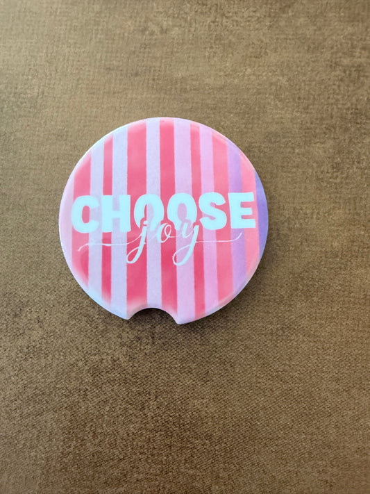 Car Coaster - "Choose Joy"