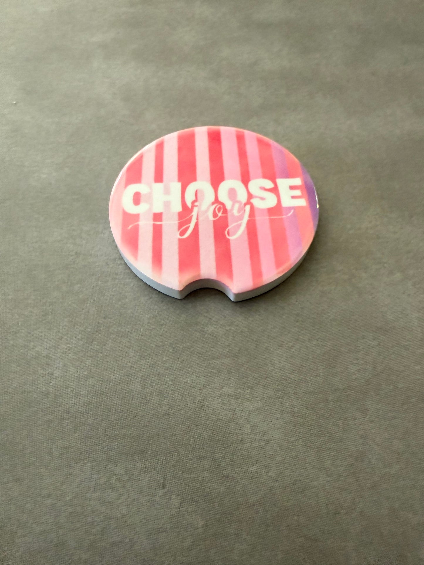 Car Coaster - "Choose Joy"