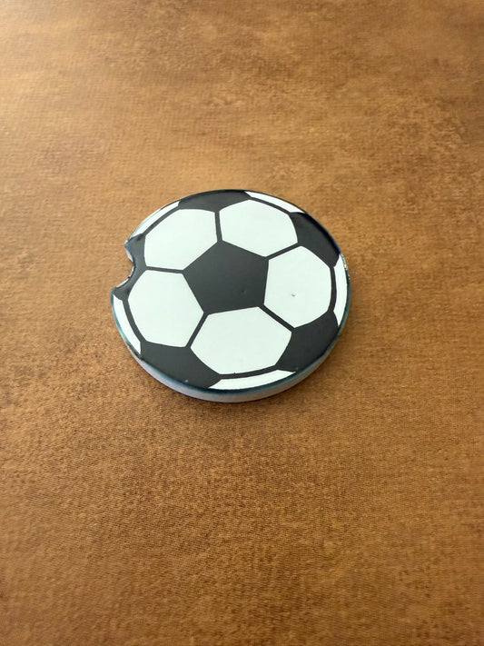 Car Coaster - Soccer Ball