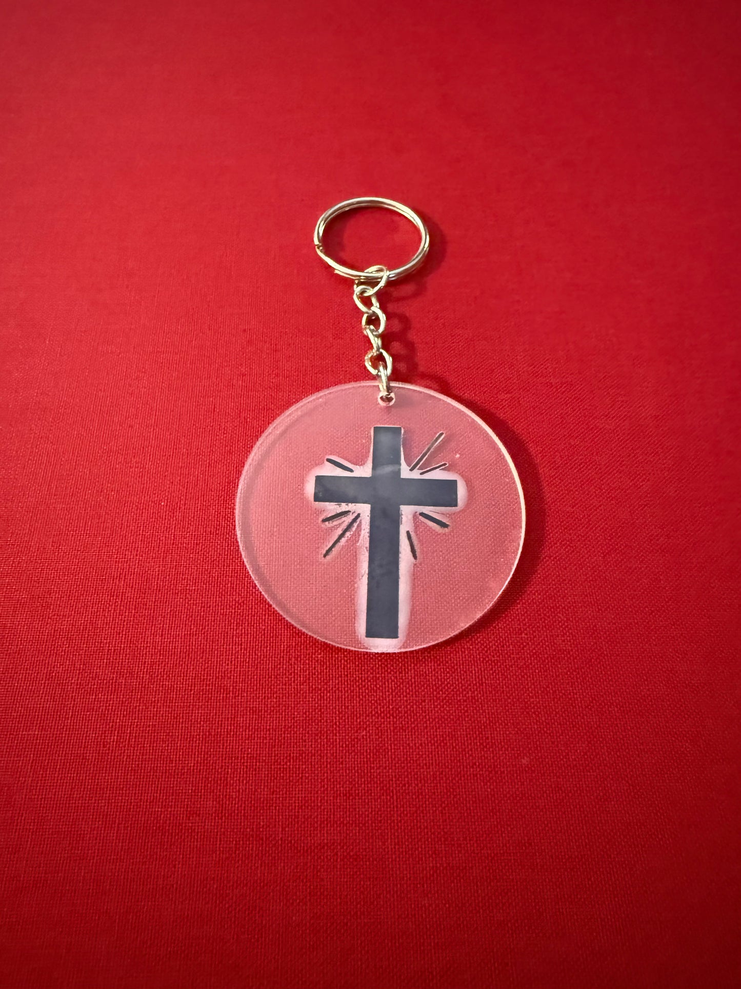 Cross Keychain