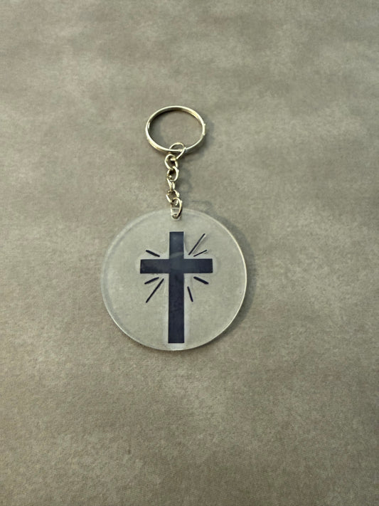 Cross Keychain