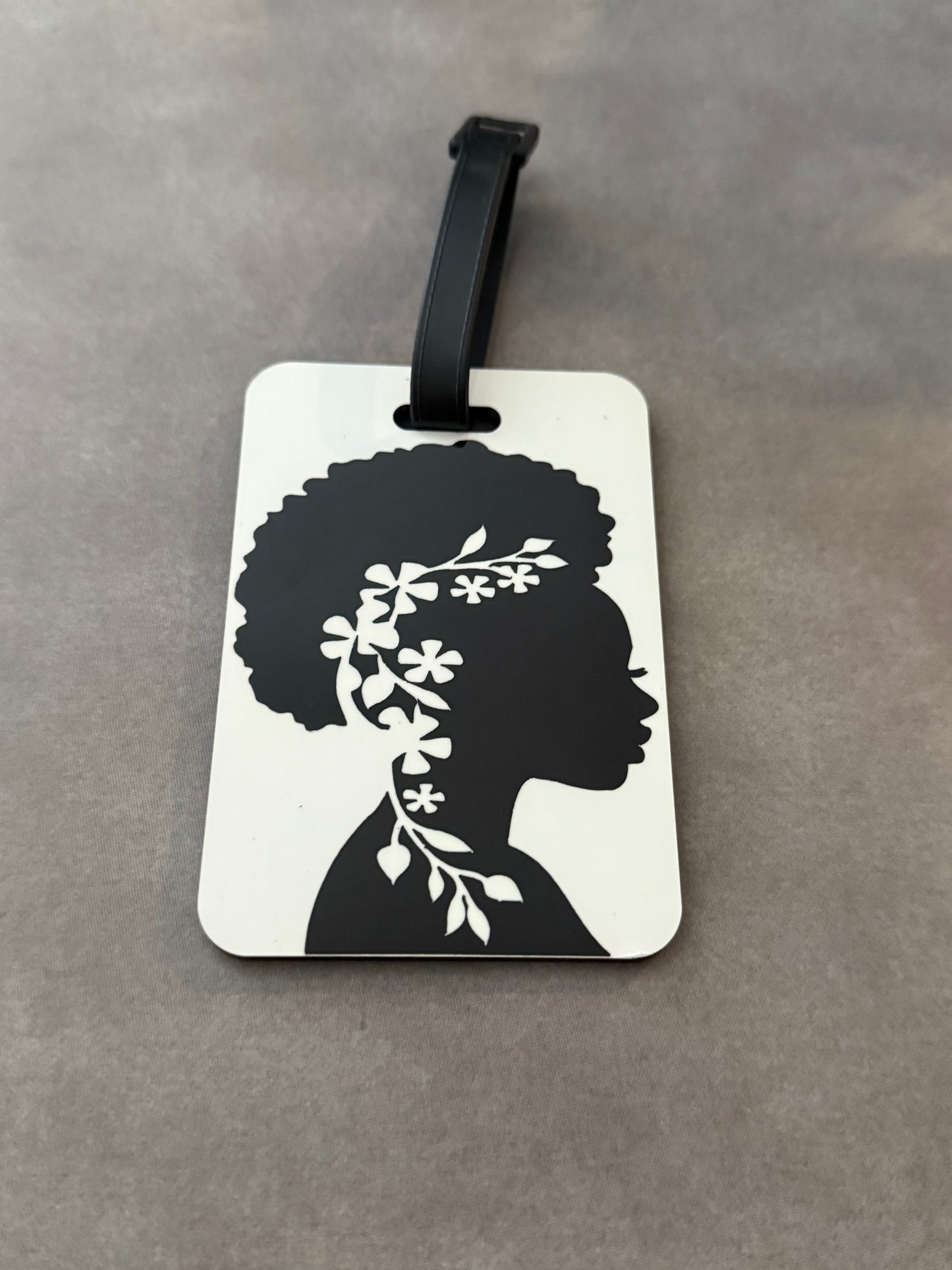 Luggage Tag - African American Girl