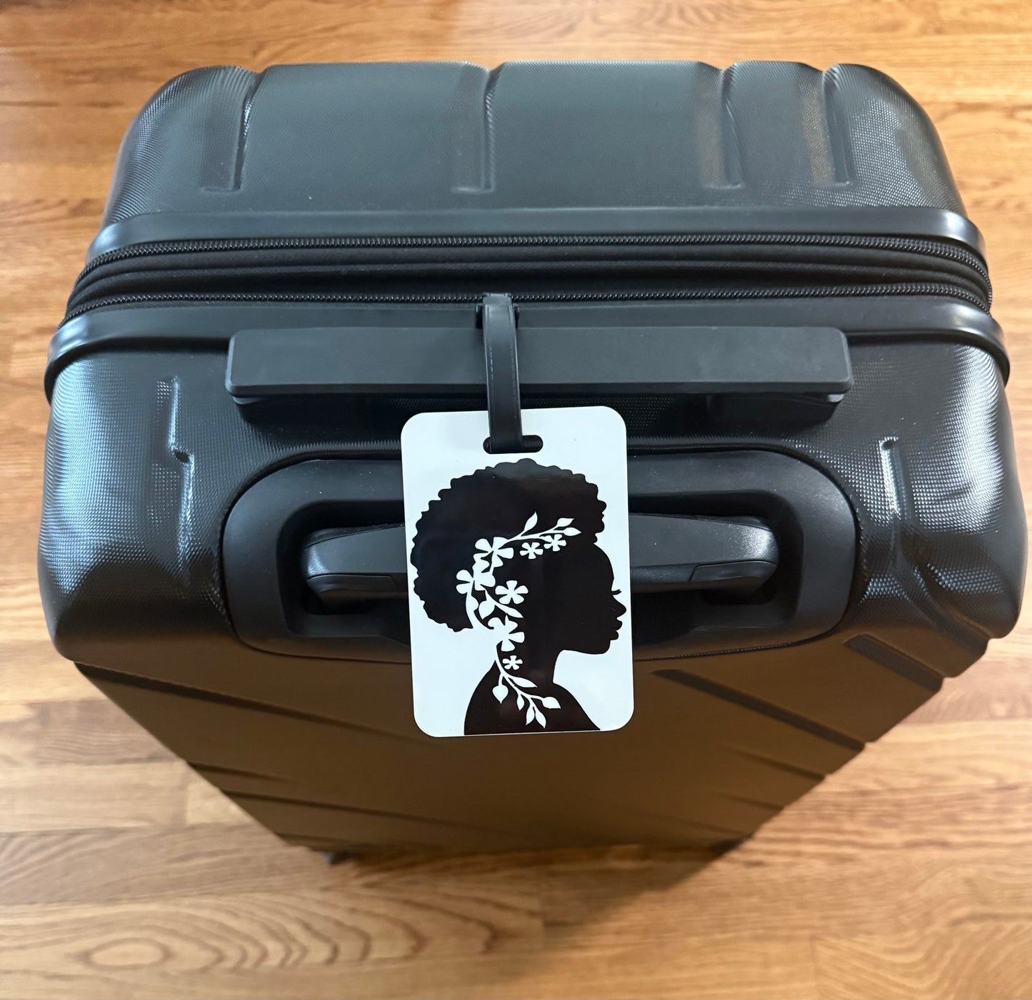 Luggage Tag - African American Girl
