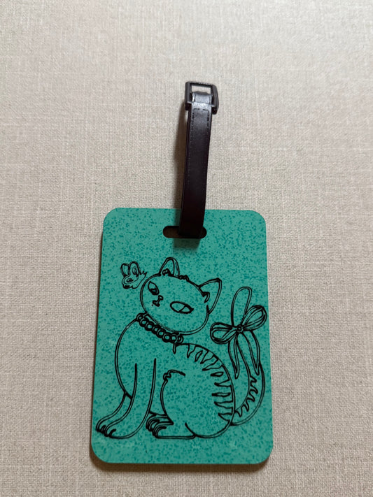 Luggage Tag - Kitten