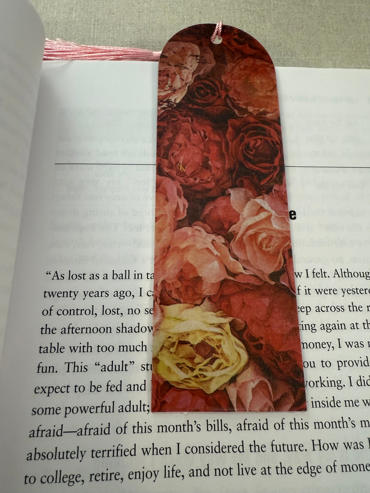 Bookmark - Roses