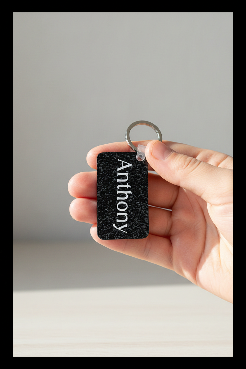 Personalized Anthony Keychain – Custom Name Gift for Him