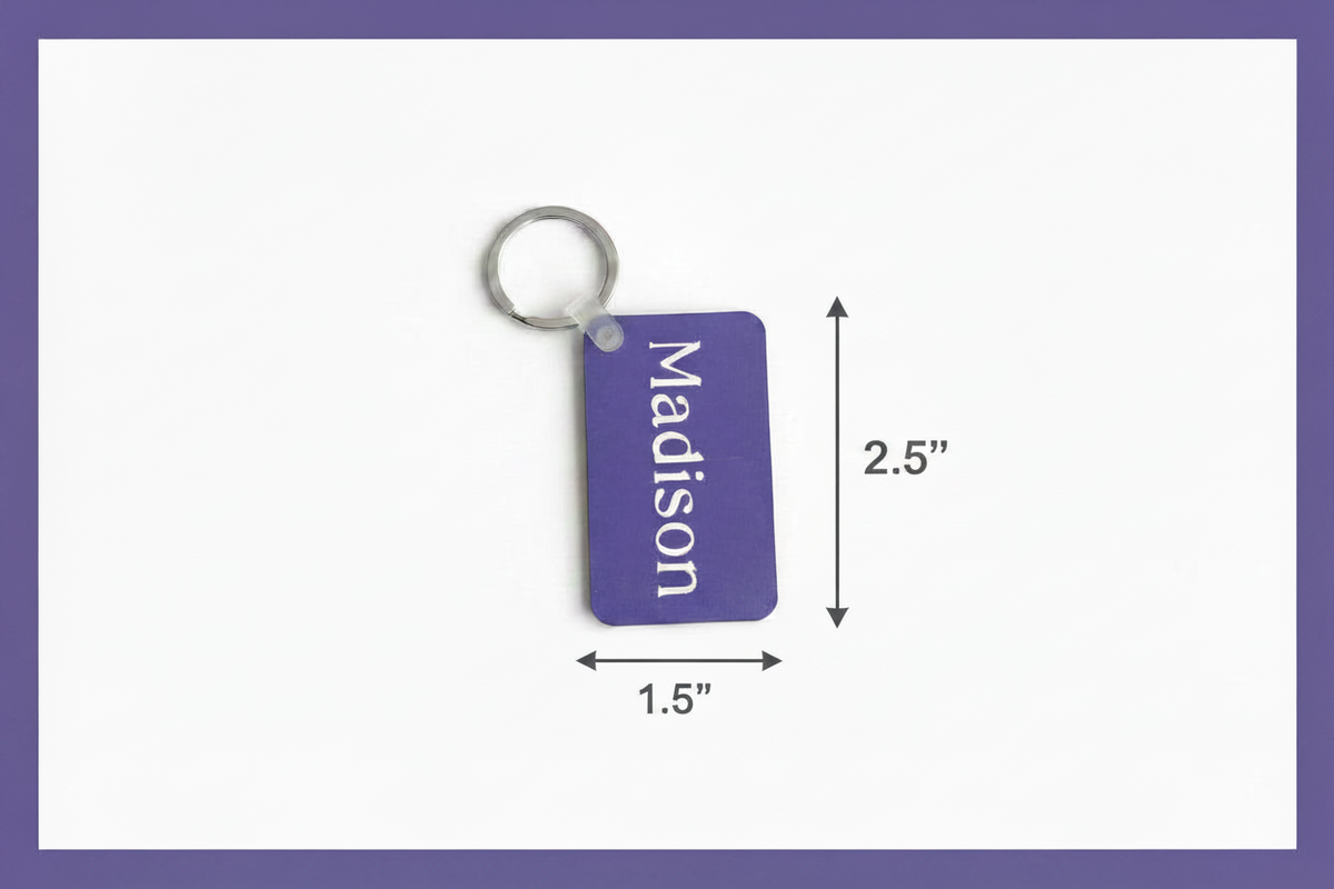 Personalized Madison Keychain – Custom Name Gift for Her