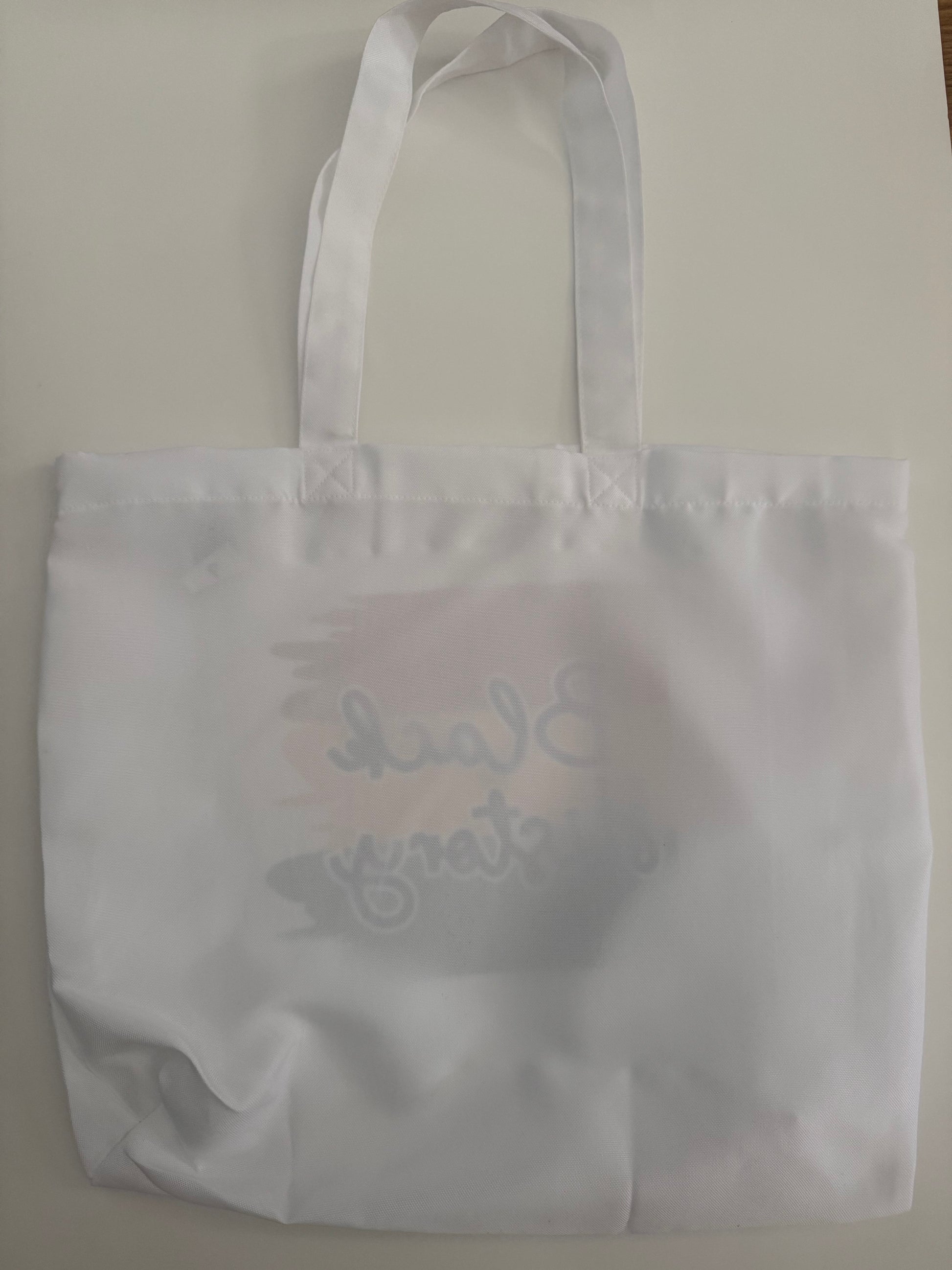Reverse side of black history tote, Roxzell